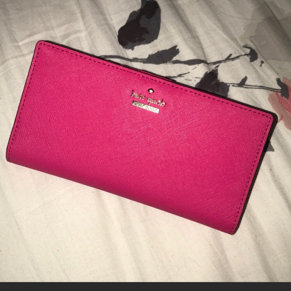 Kate spade wallet pink